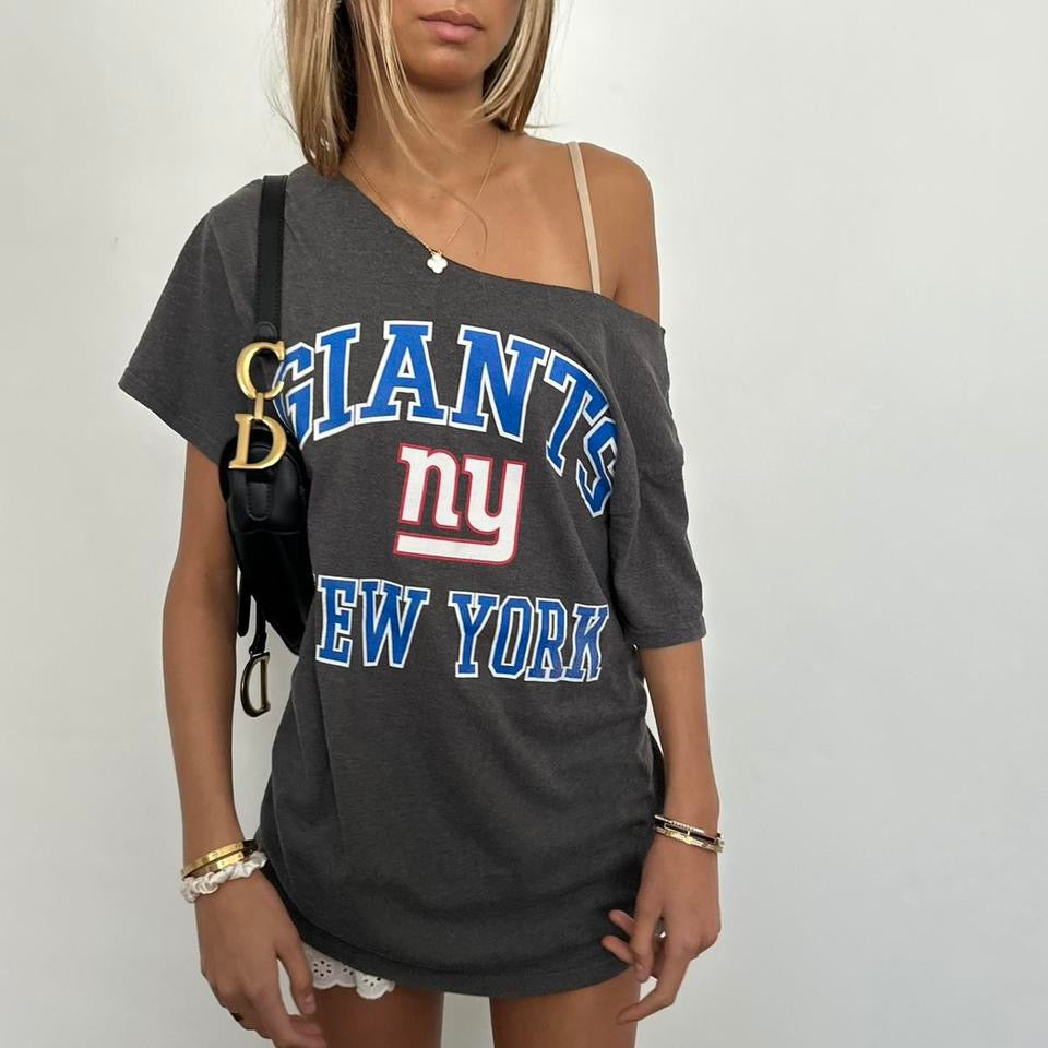 Vintage 90’s Giants New York off the shoulder tee