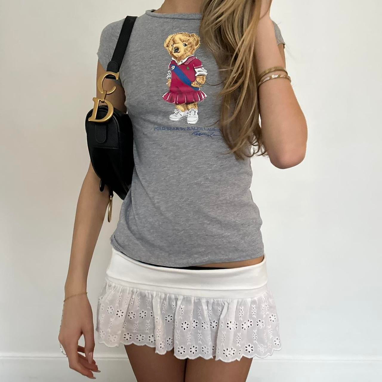 Vintage teddy bear Ralph Lauren baby tee