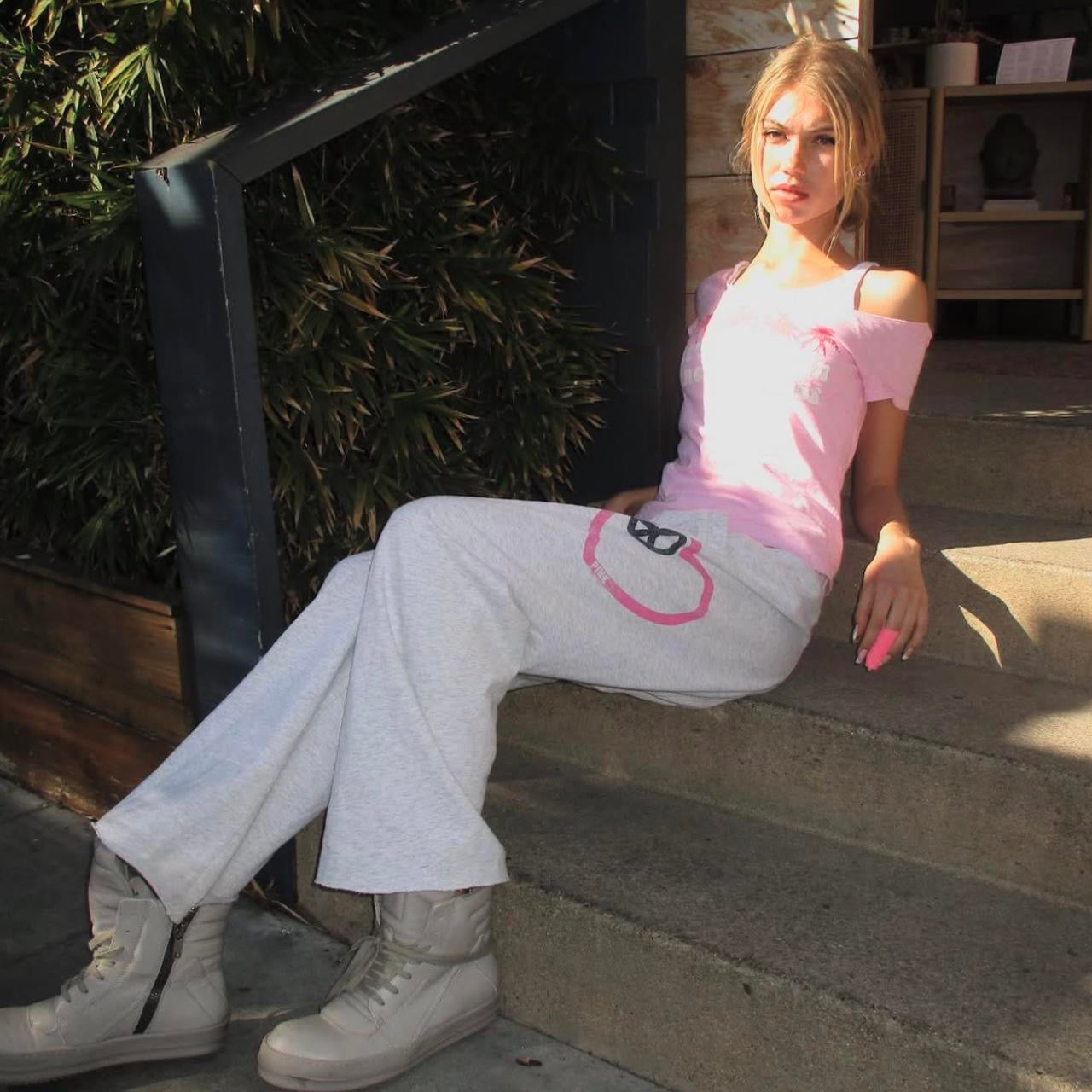 Vintage pink Bahamas 2000’s top