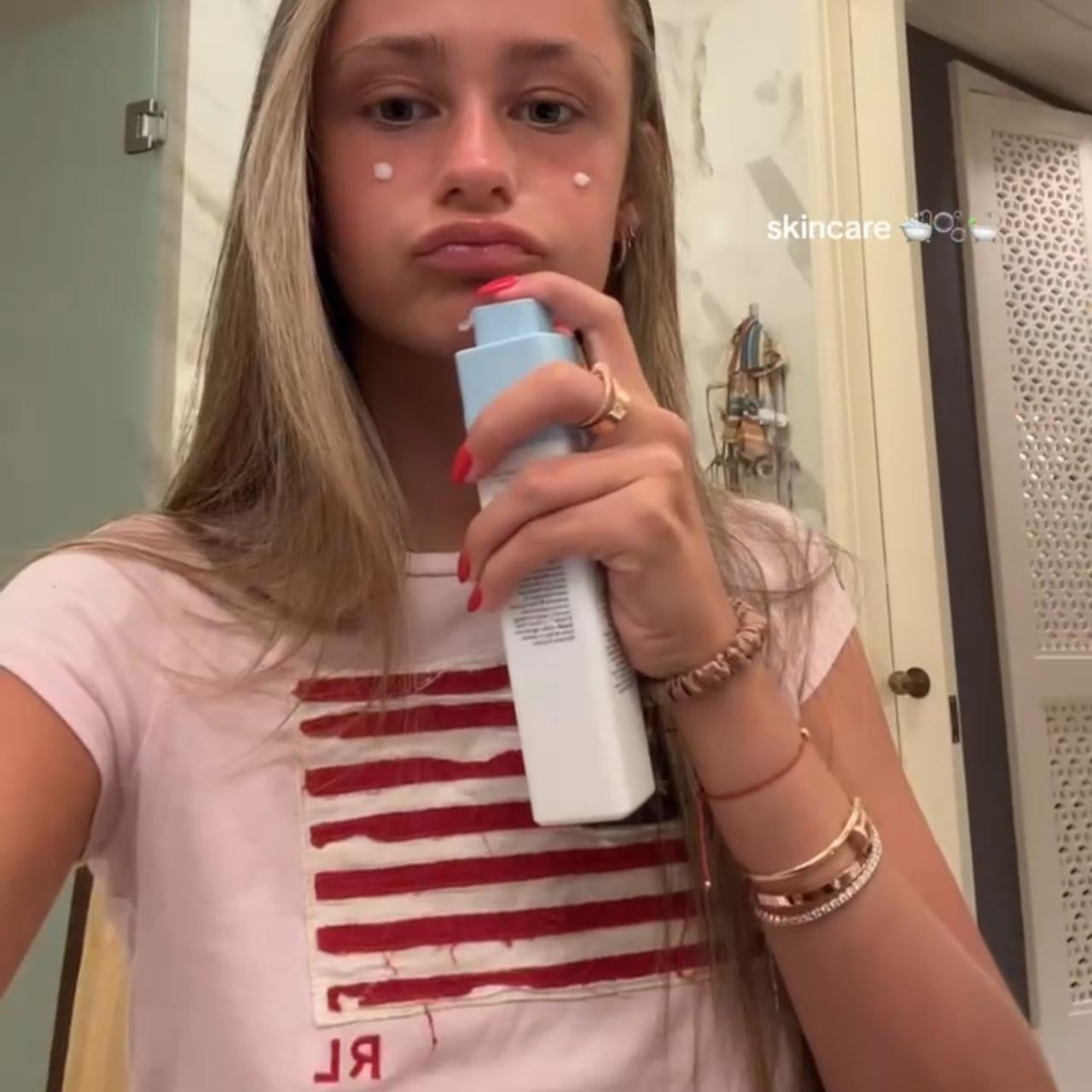 Vintage rare pink Ralph Lauren baby tee