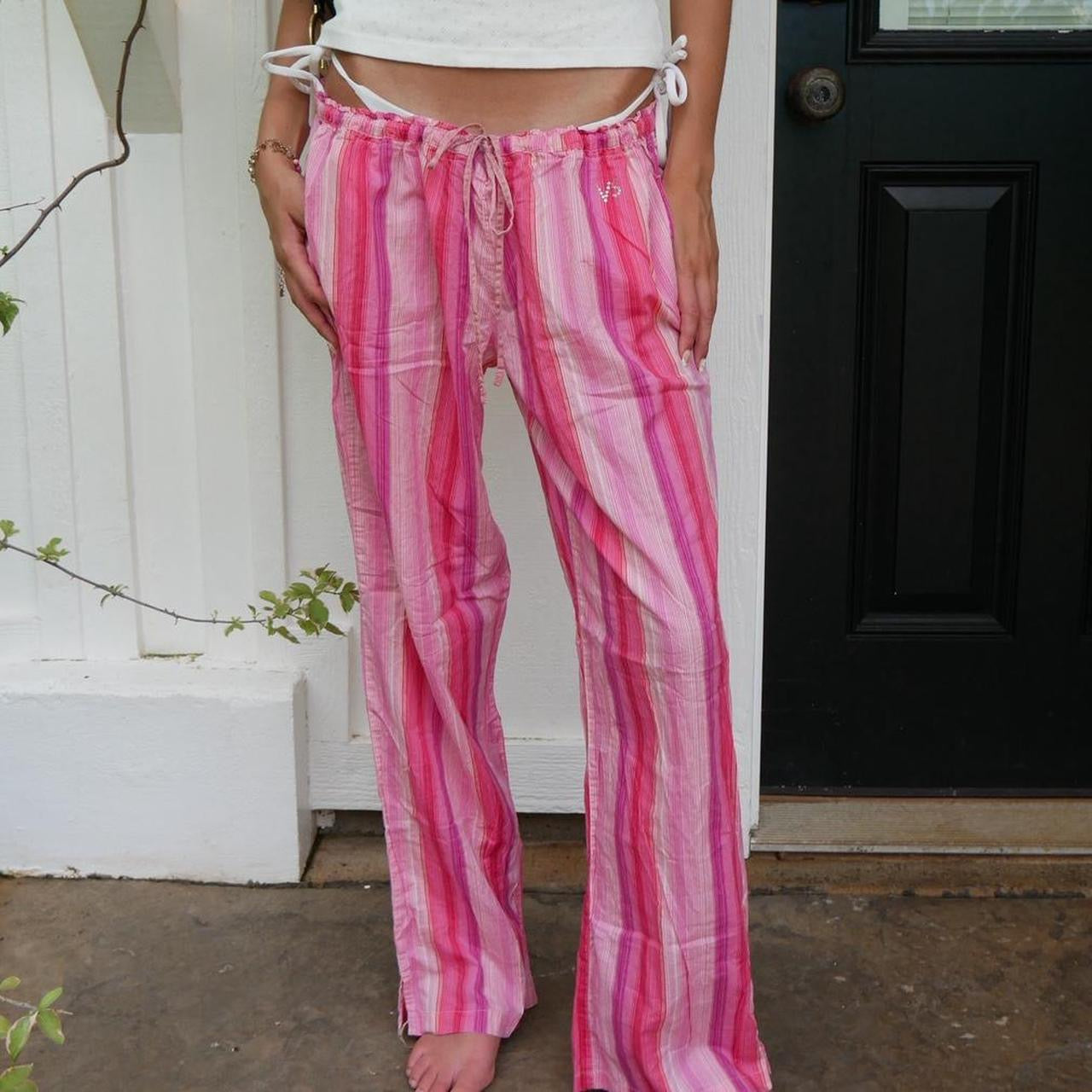 Vintage 2000’s Victorias Secret striped pants