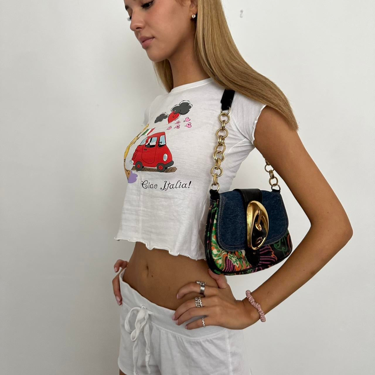 Vintage 90โs tweety ciao Italia rare baby tee ๐ฎ๐น