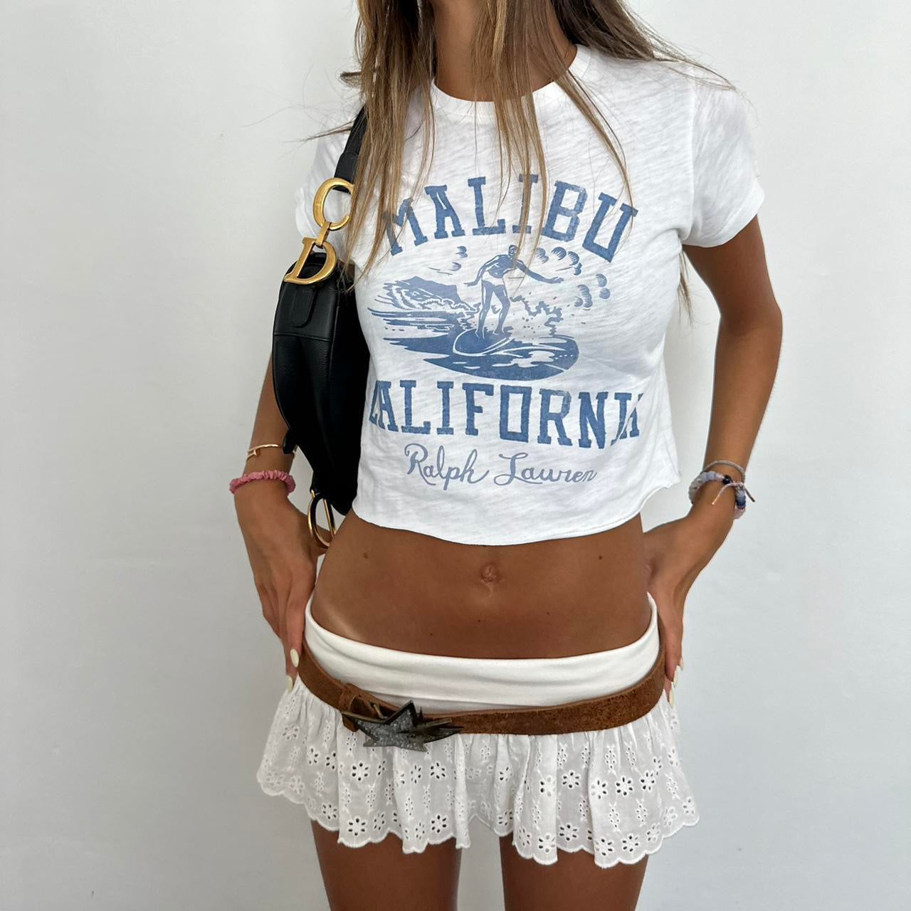 Vintage Malibu California Ralph Lauren RARE baby tee