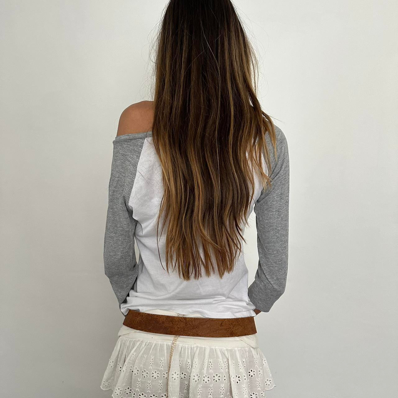 Vintage Chicago off shoulder top