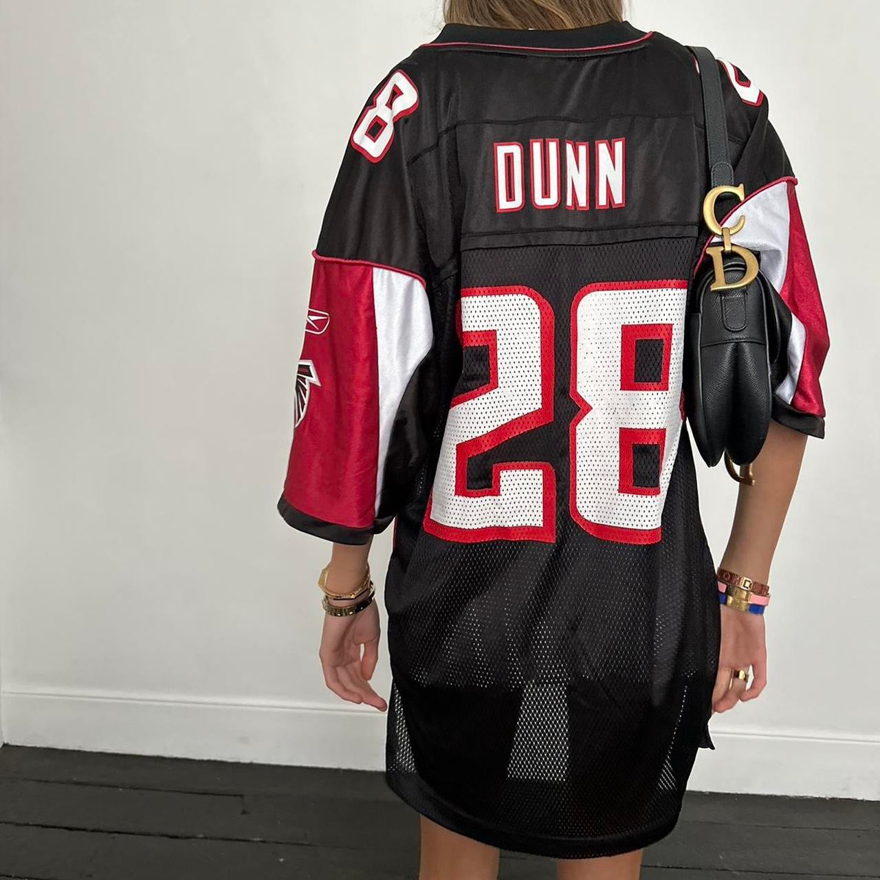 Vintage black and red oversized jersey š¤