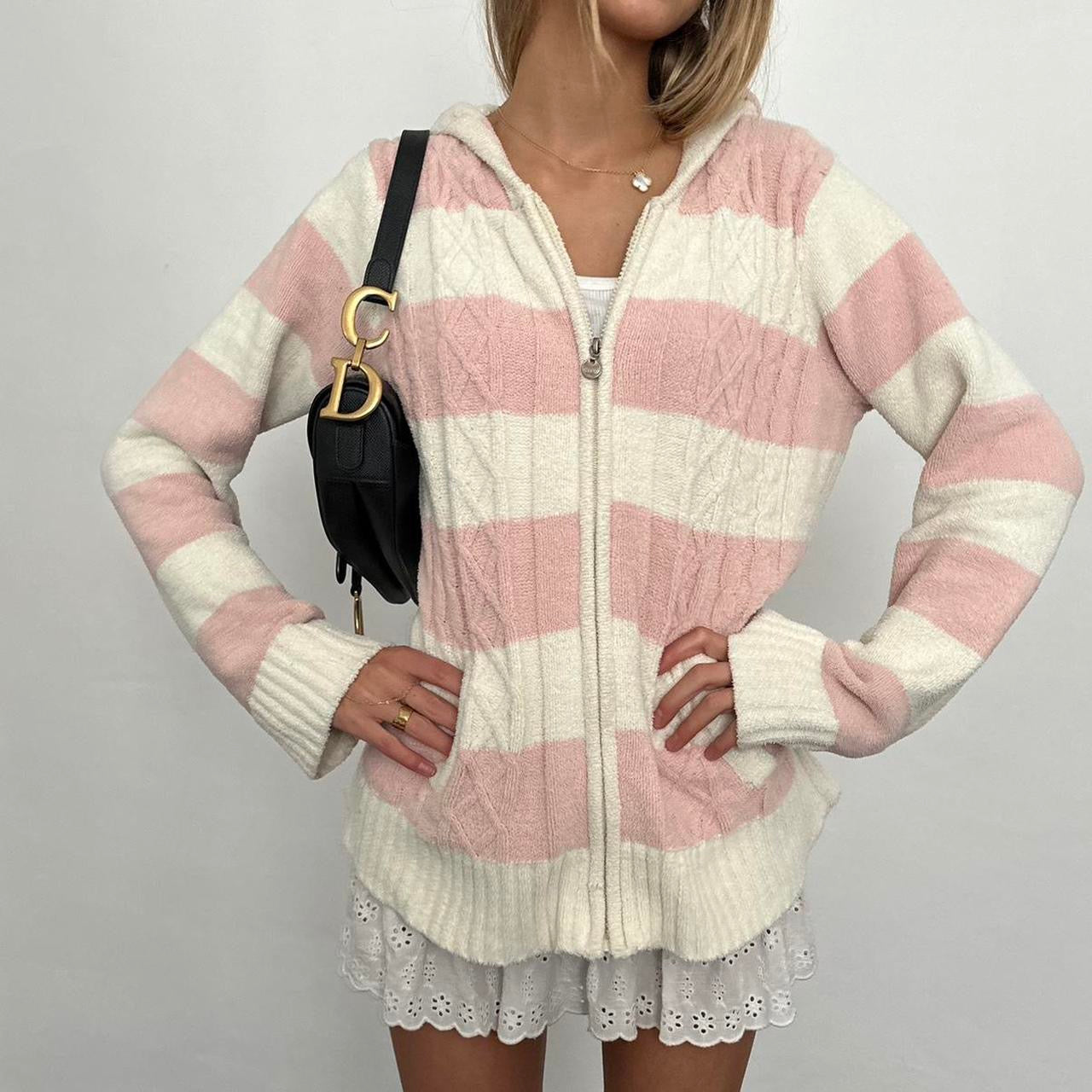 Vintage 90ās striped hoodie