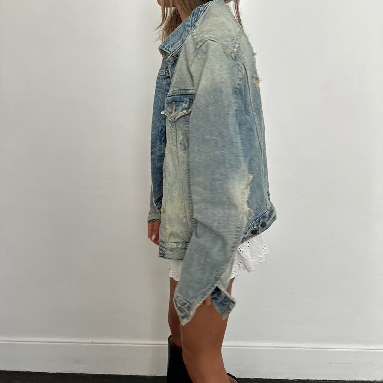 Vintage early 2000’s original Abercrombie denim jacket
