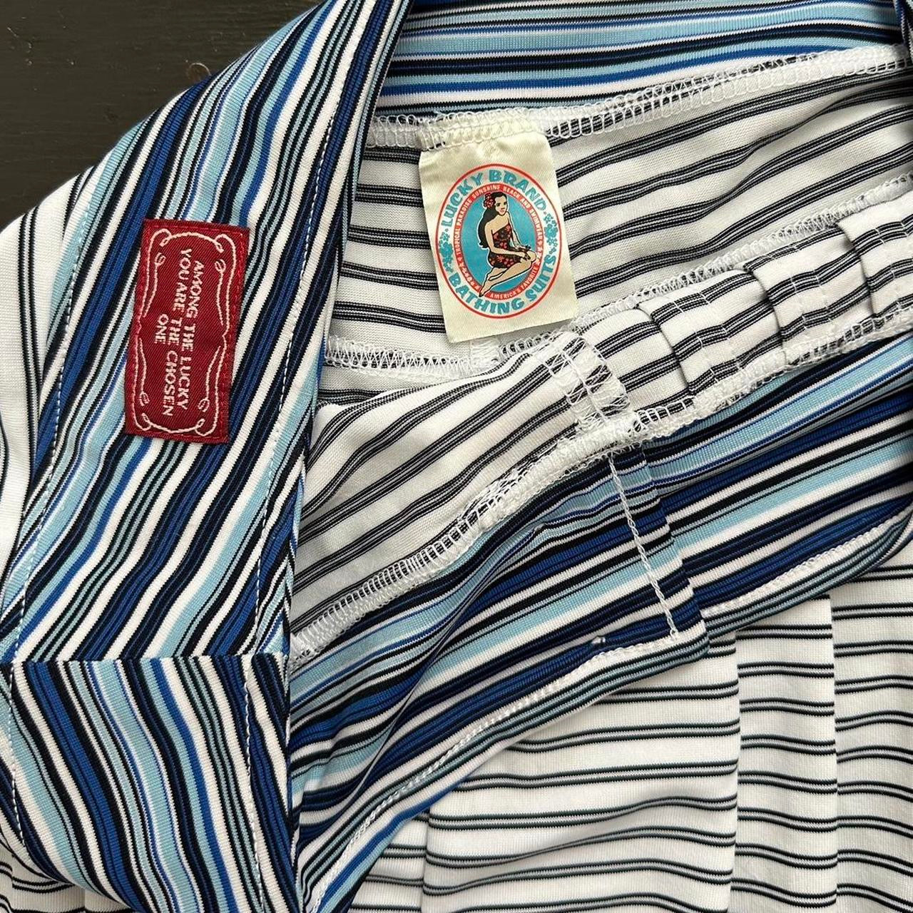 Vintage early 2000s Lucky Brand striped surf skirt