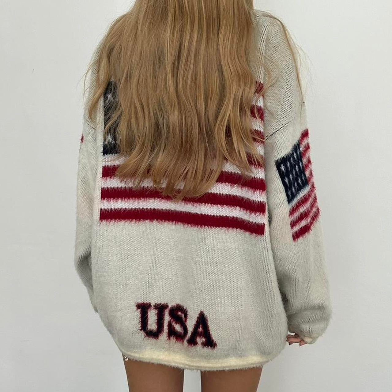 Vintage 90’s soft USA knit bomber jacket