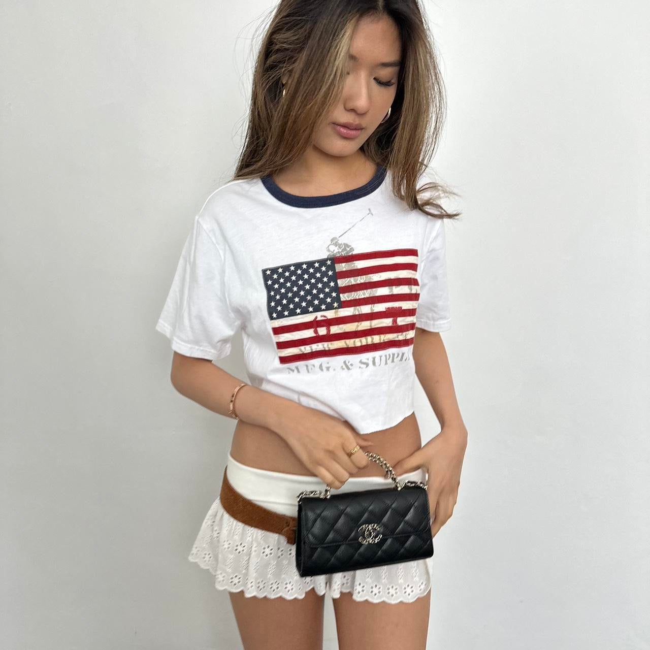 Vintage Ralph Lauren baby tee š©µš