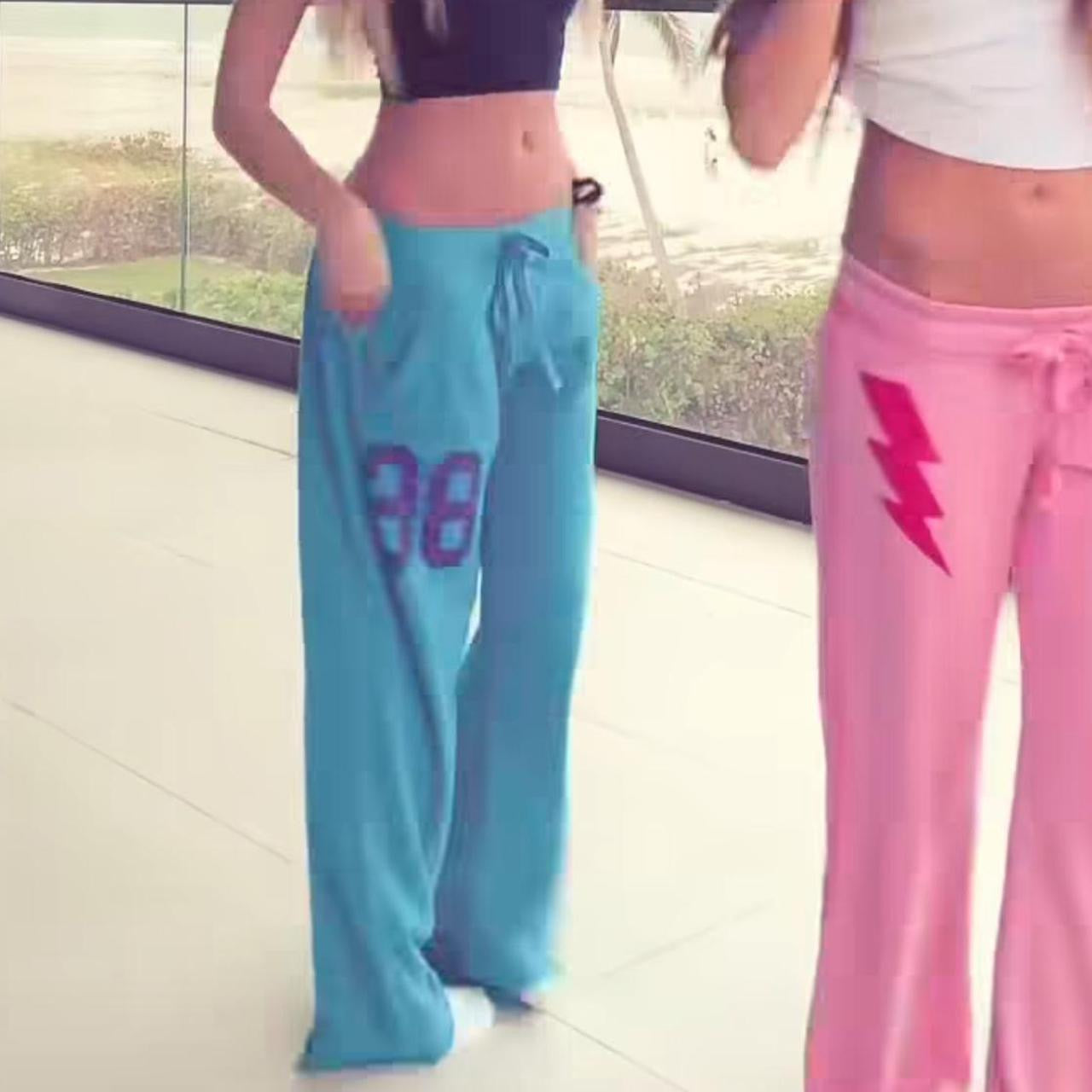 Vintage 2000’s Victoria’s Secret blue sweatpants