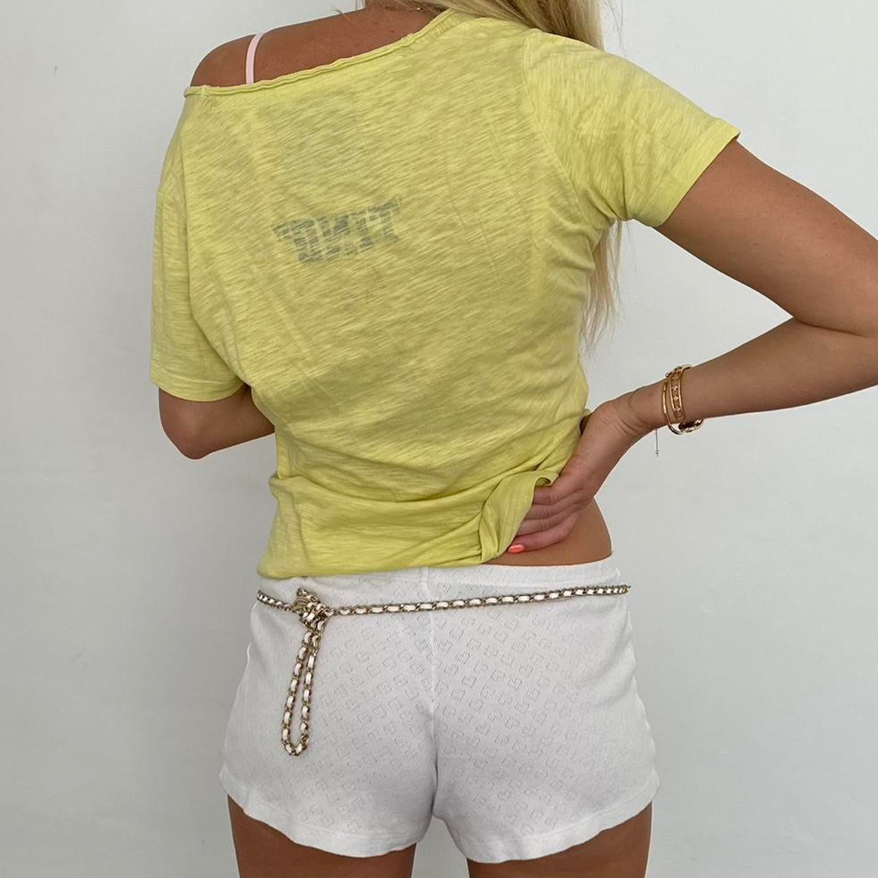 Vintage California state beach yellow vintage tee