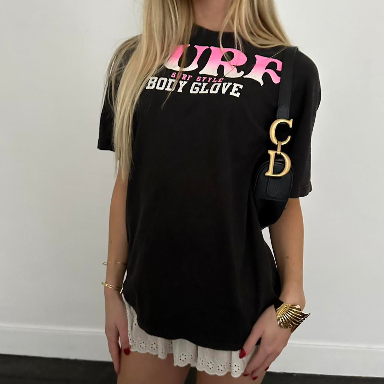 Vintage 90’s pink SURF T-shirt