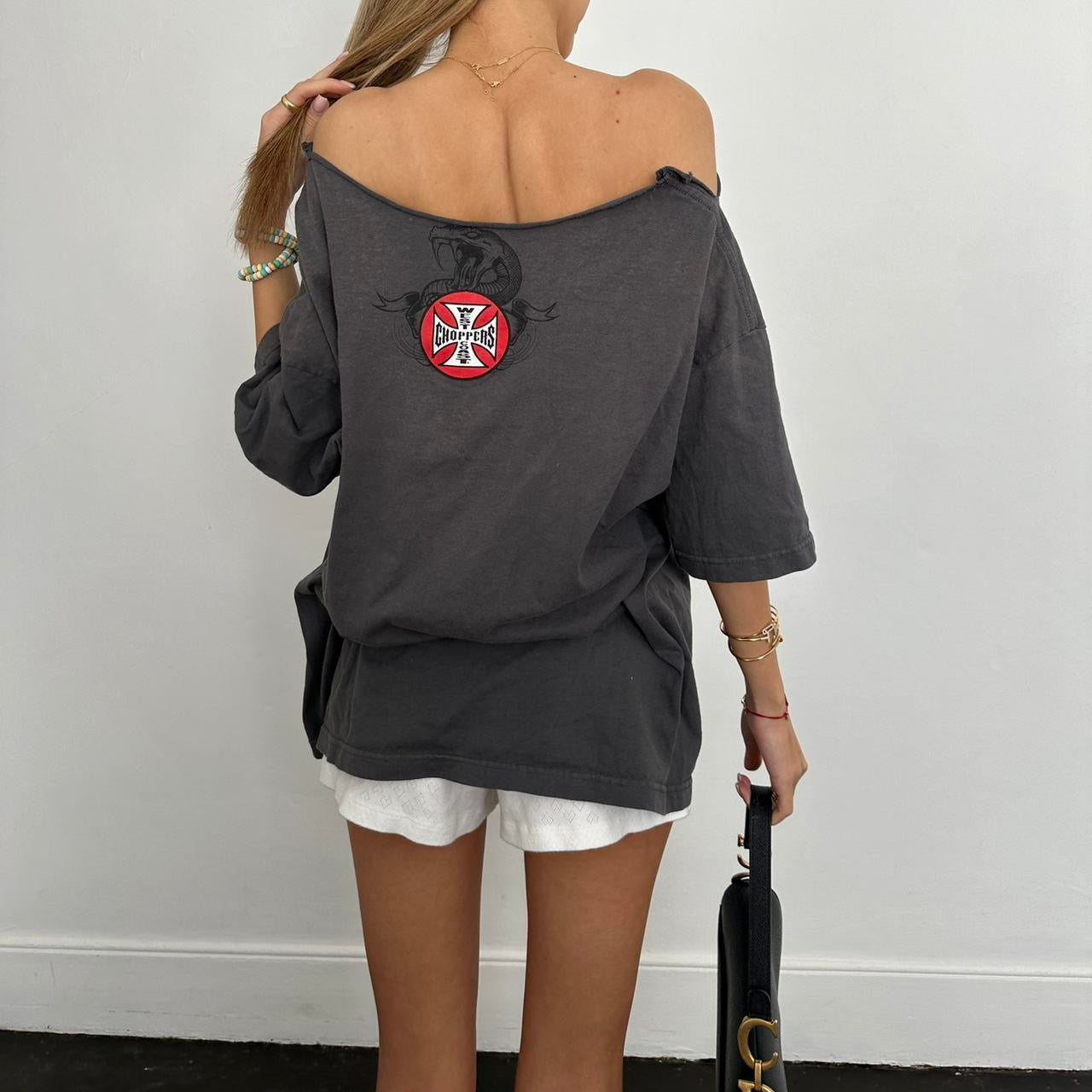 Vintage West Coast off shoulder top