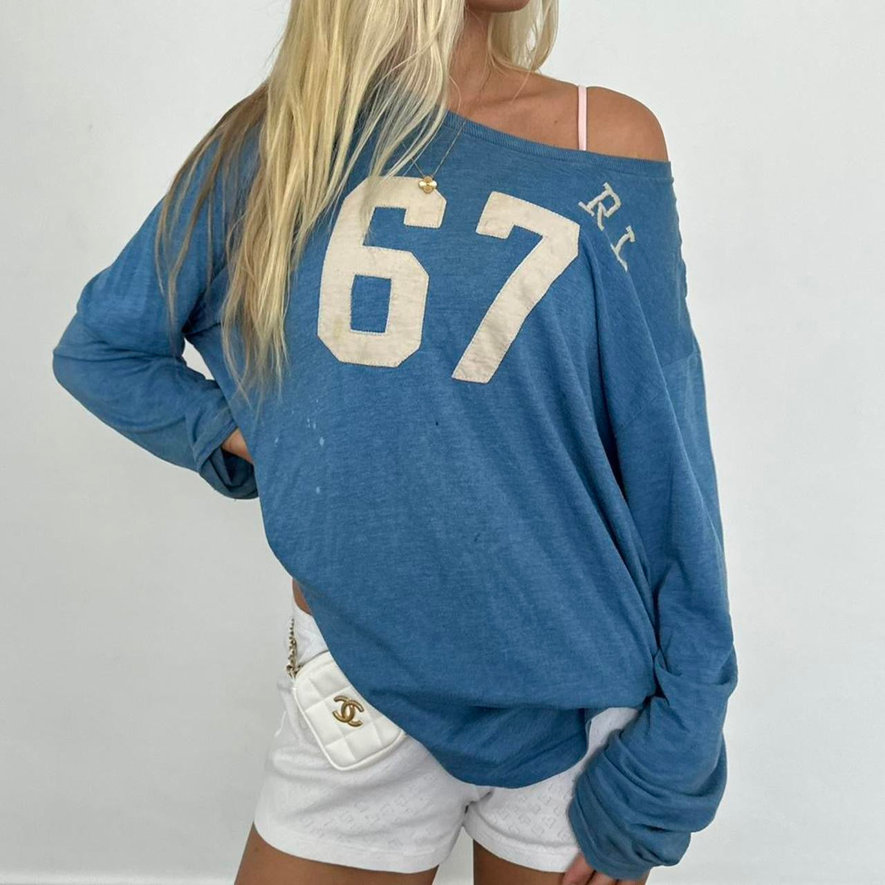 Vintage 90’s Polo Ralph Lauren jersey long sleeve top