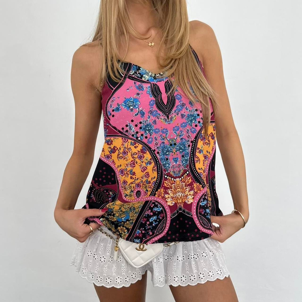 Vintage 2000’s paisley top
