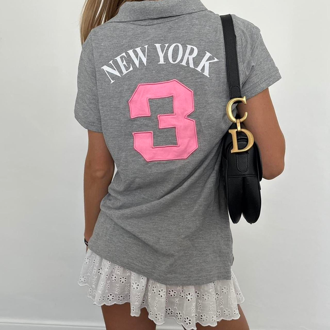 Vintage 90’s New York short sleeve polo top