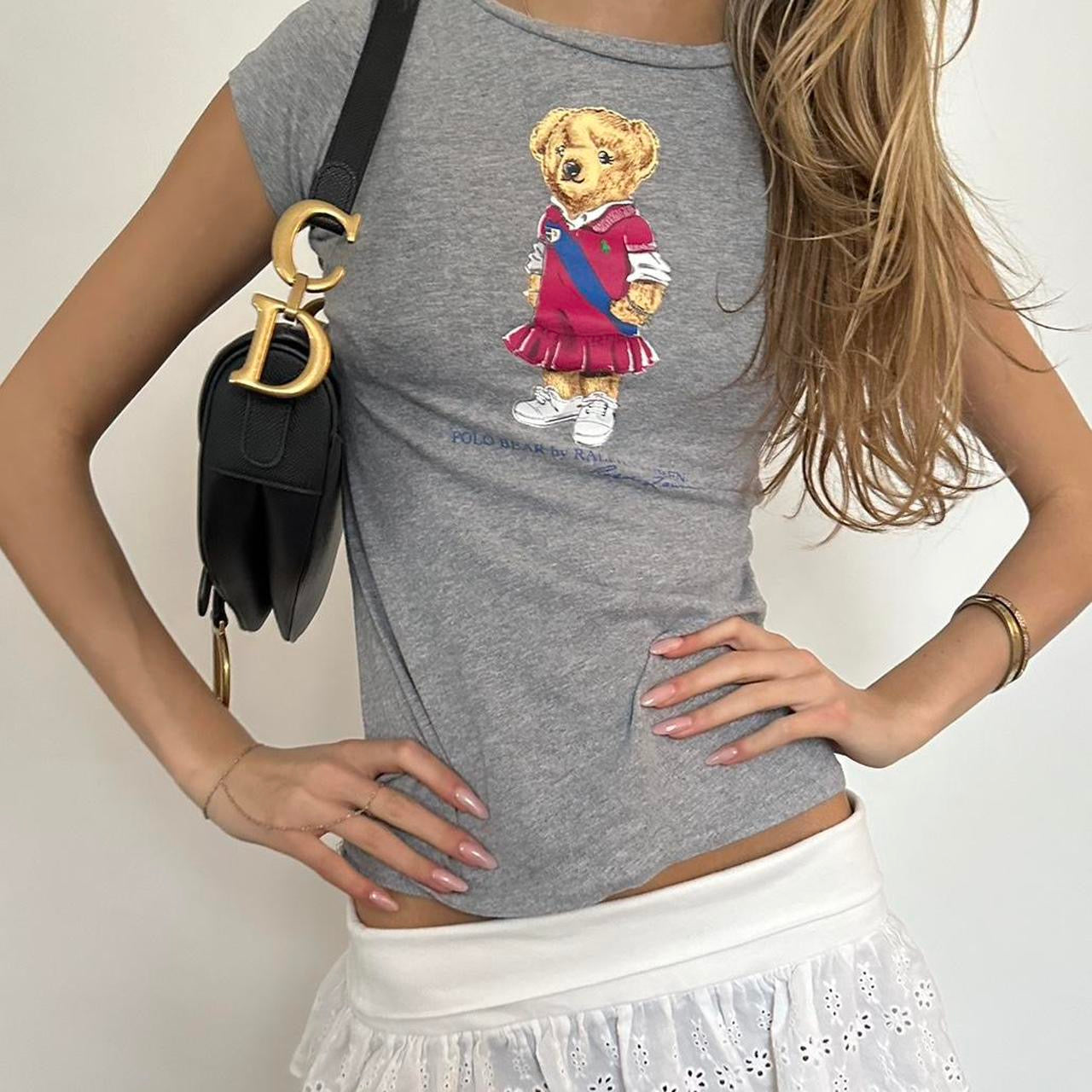 Vintage teddy bear Ralph Lauren baby tee