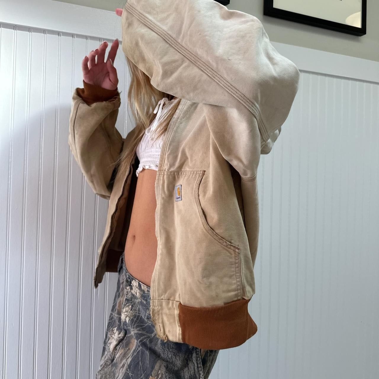 Vintage Carhartt canvas jacket ๐ค