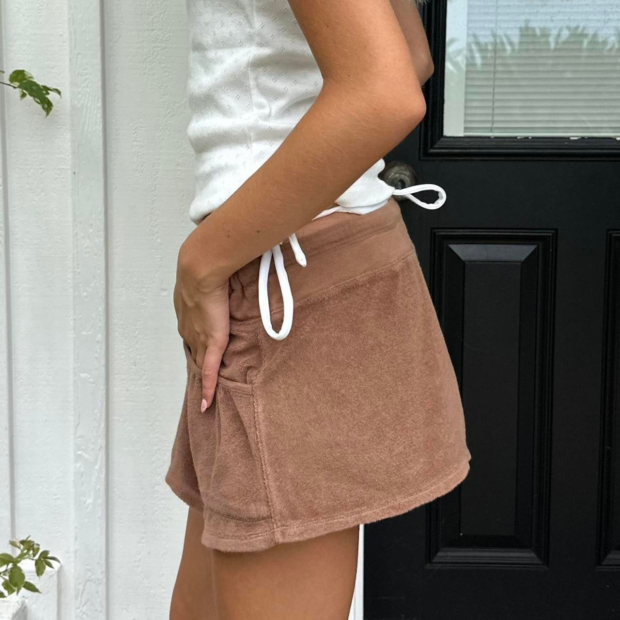 Vintage 90’s Victoria’s Secret brown mini skirt