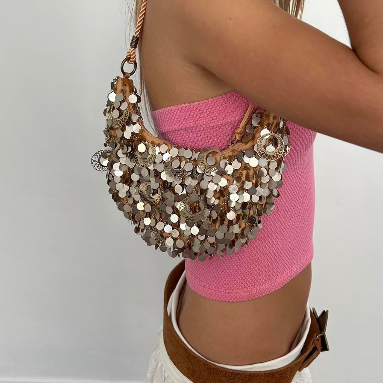 Vintage small sequin 90’s bag