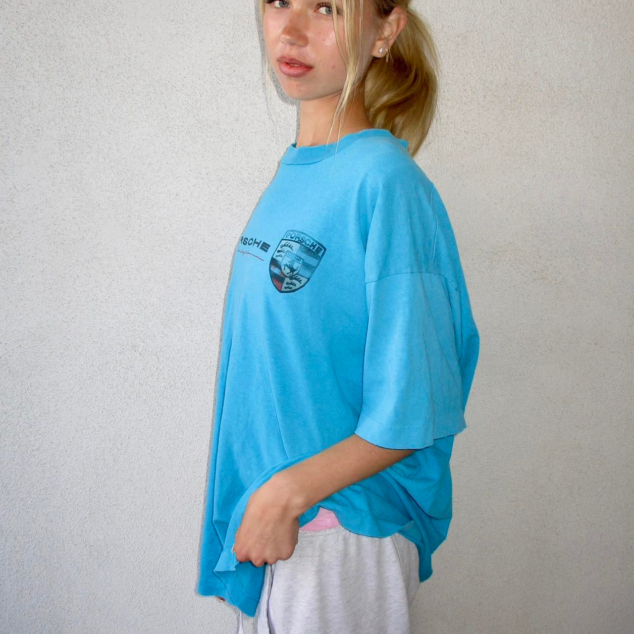 Vintage 90’s distressed Porsche authentic top