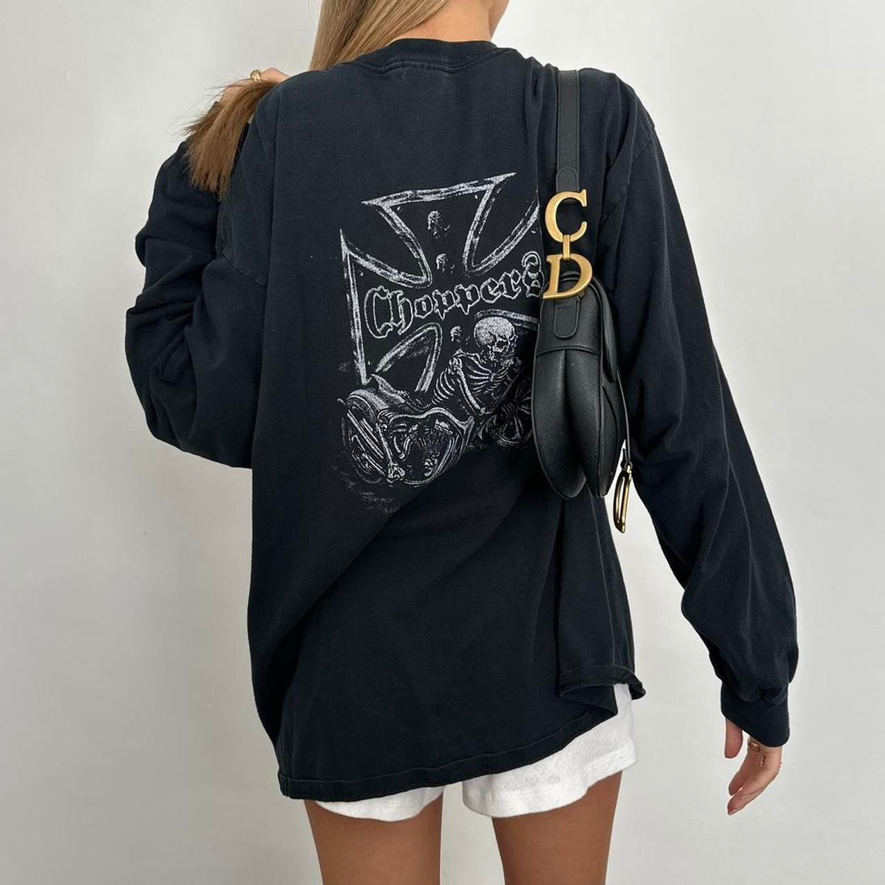 Vintage West Coast Choppers long sleeve oversized top