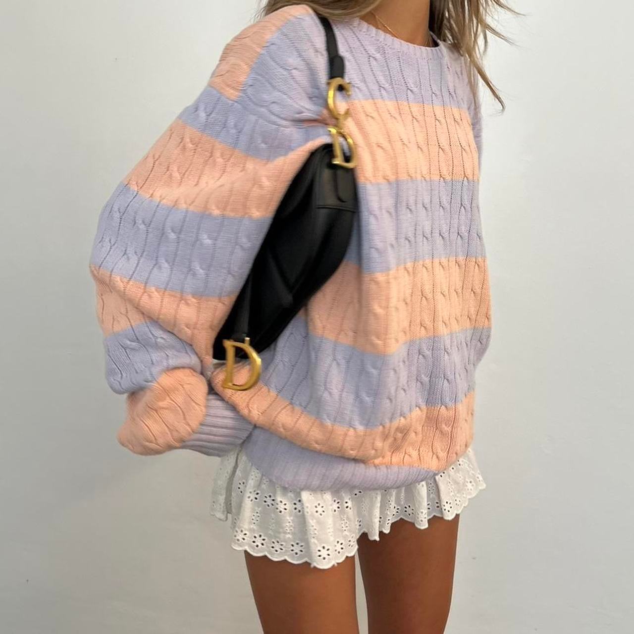 Vintage 90βs Ralph Lauren striped jumper ππ
