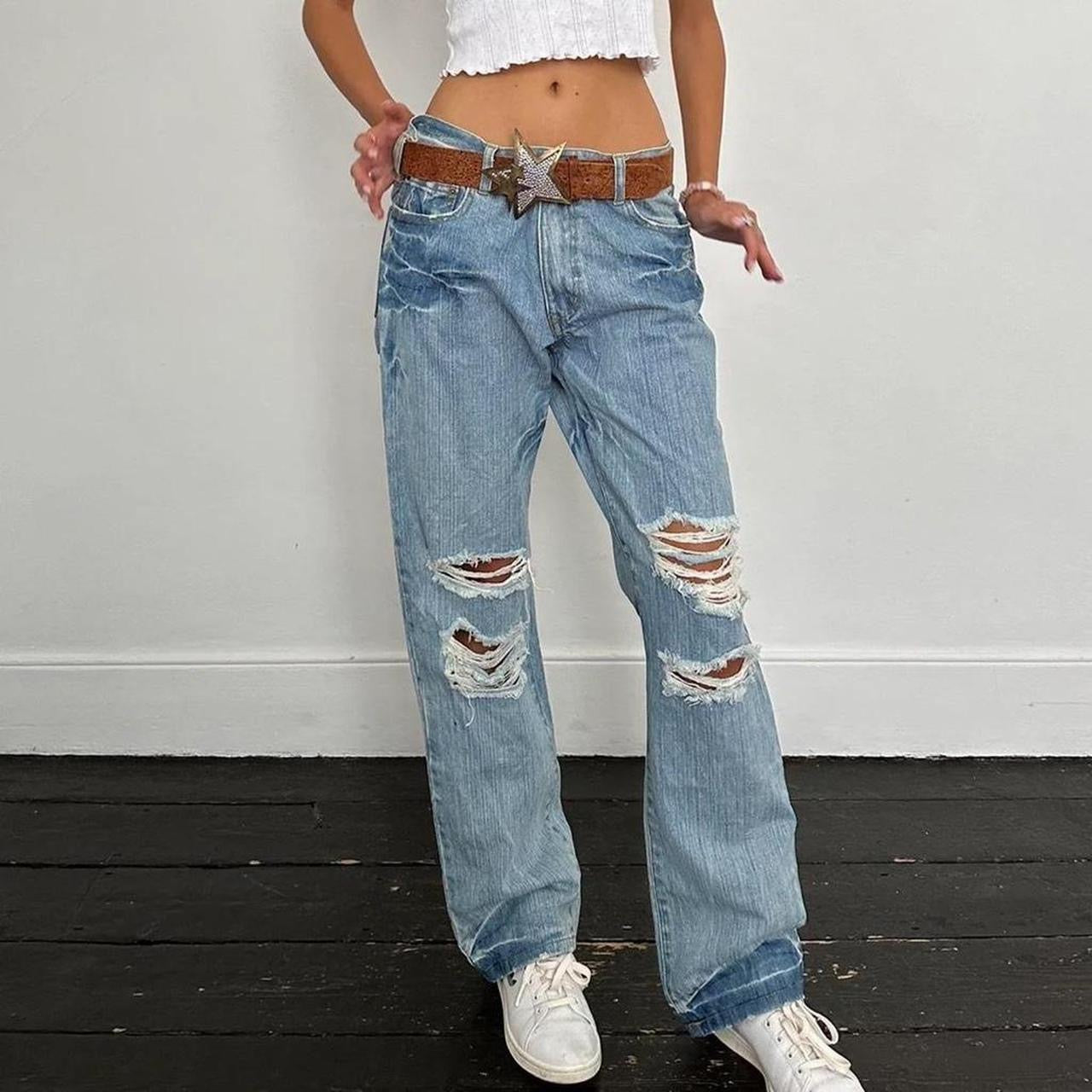 Vintage iconic rare 90s I love surf jeans