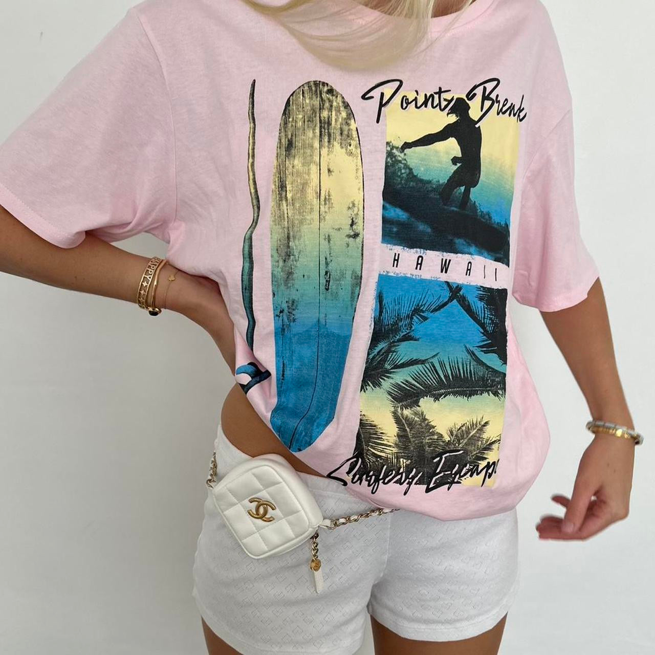 Vintage 2000’s Hawaii pink T-shirt