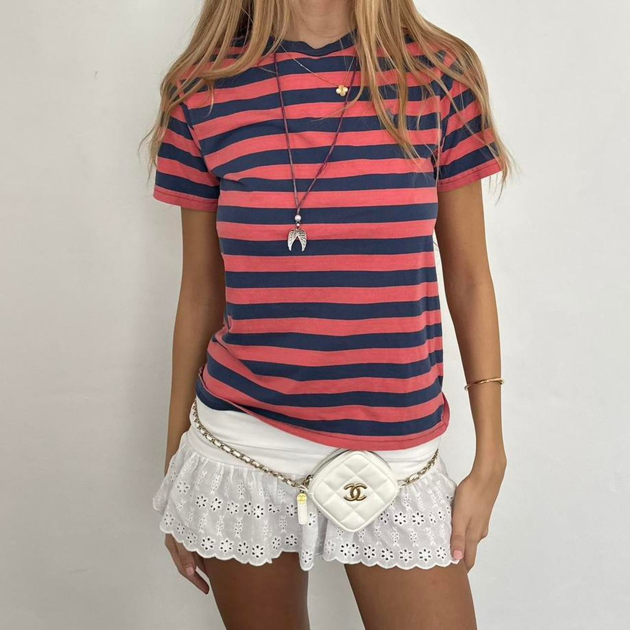 Vintage Ralph Lauren striped baby tee