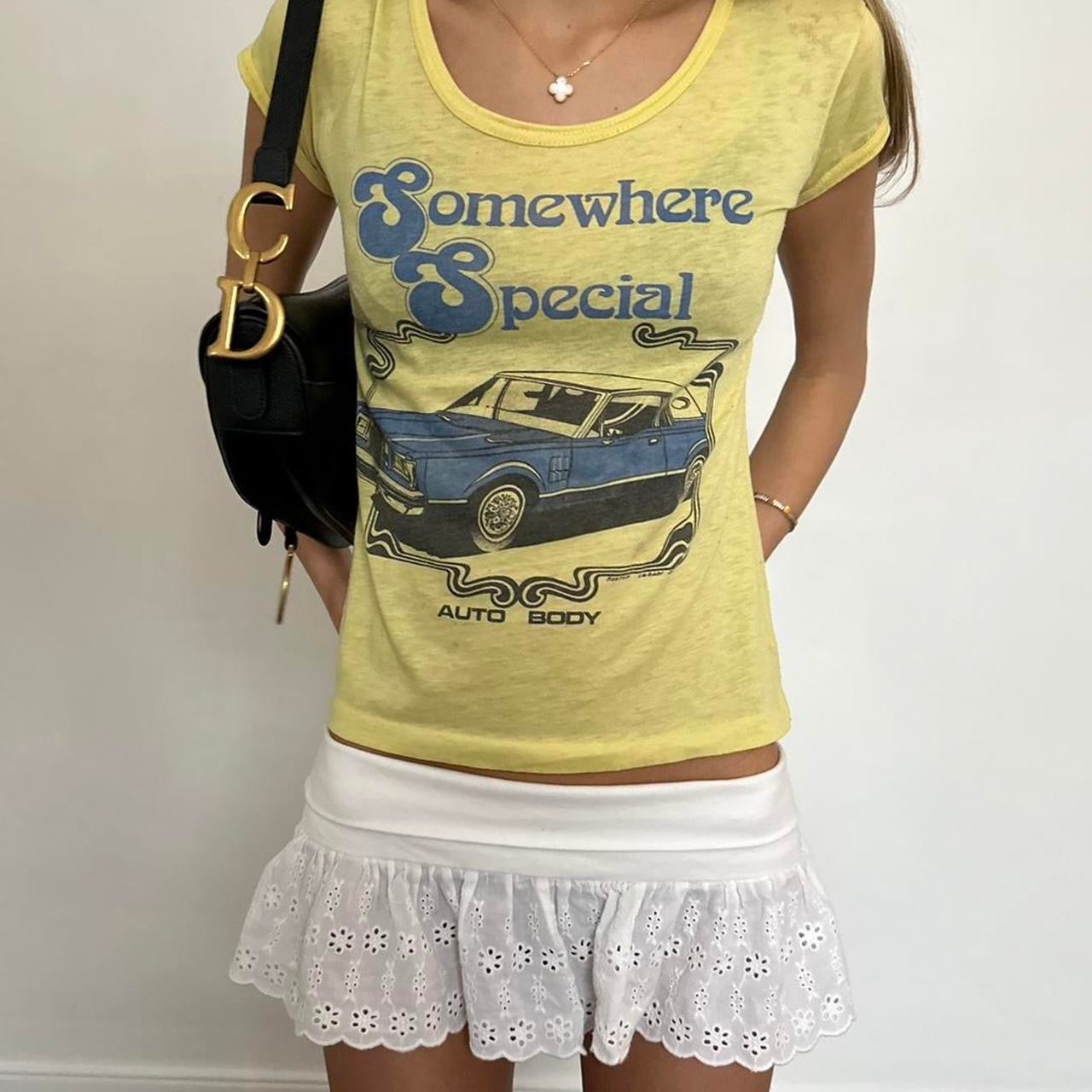Vintage 90’s ‘Somewhere Special Auto Body’ baby tee