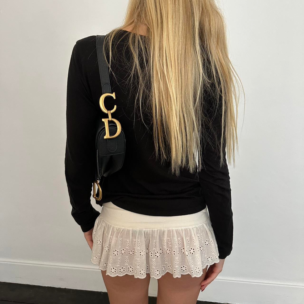 Vintage West Coast Los Angeles black long sleeve top