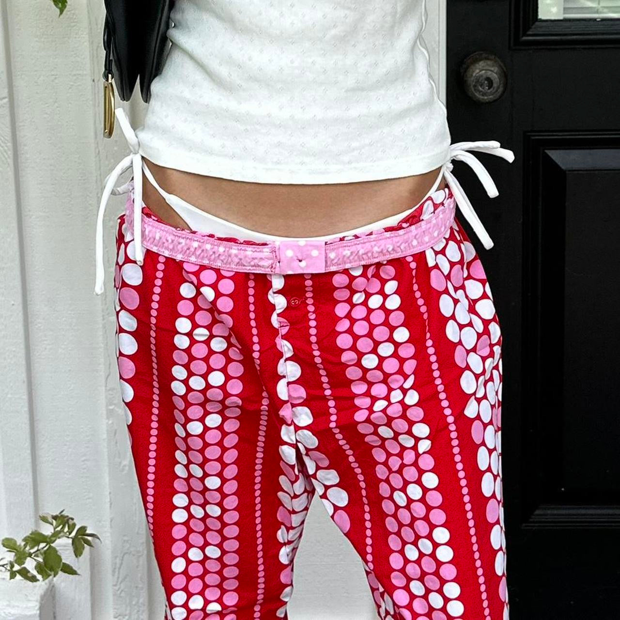 Vintage 2000’s Victoria’s Secret polka dots pants