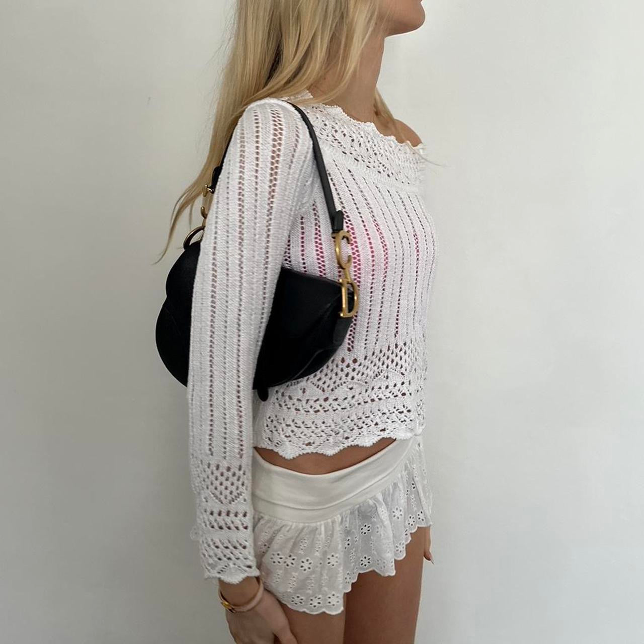 Vintage 90’s crochet knit top
