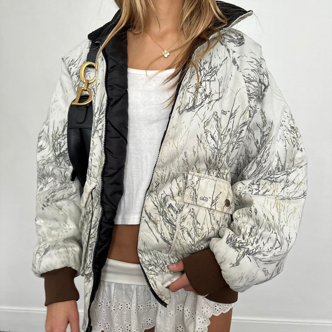 Vintage 90ās camouflage jacket š¤