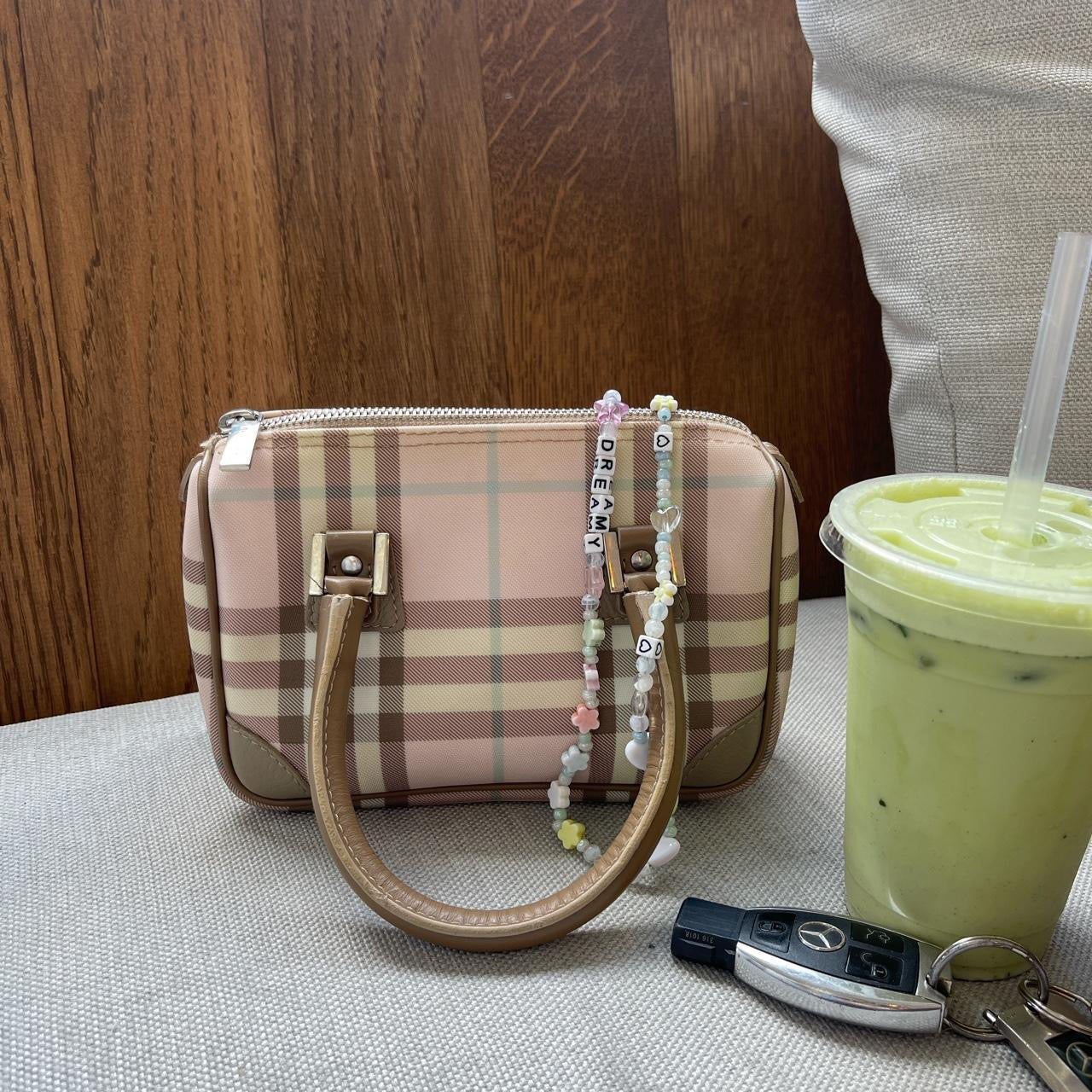 Vintage Burberry pink mini bag π¬π§