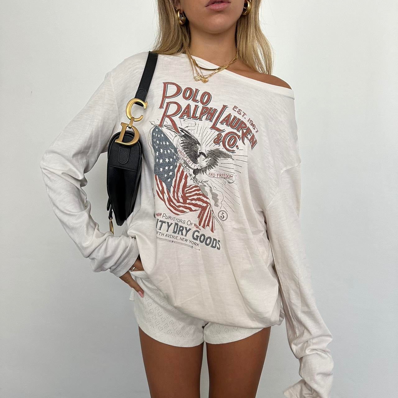 Vintage Ralph Lauren long sleeve oversized top