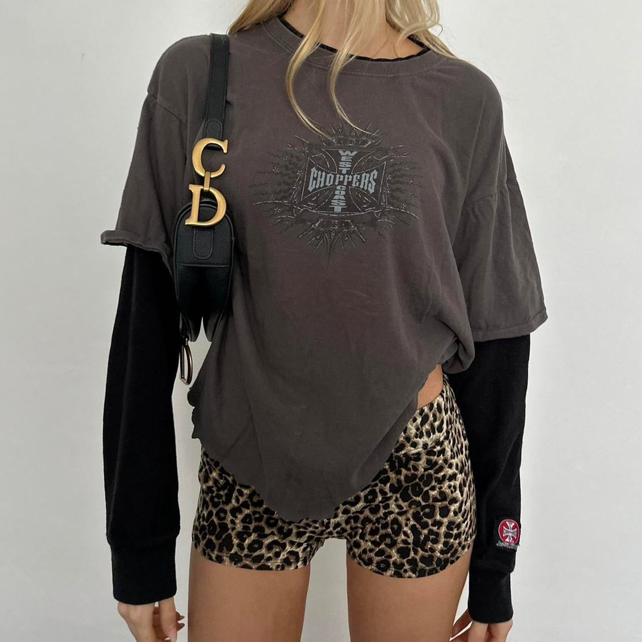 Vintage West Coast Choppers long sleeve oversized top