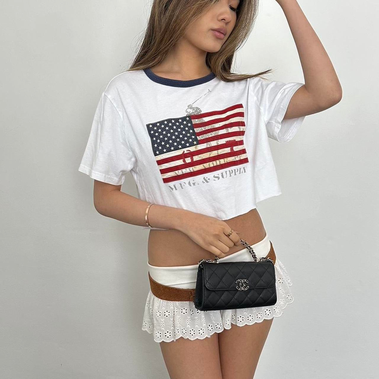 Vintage Ralph Lauren baby tee š©µš