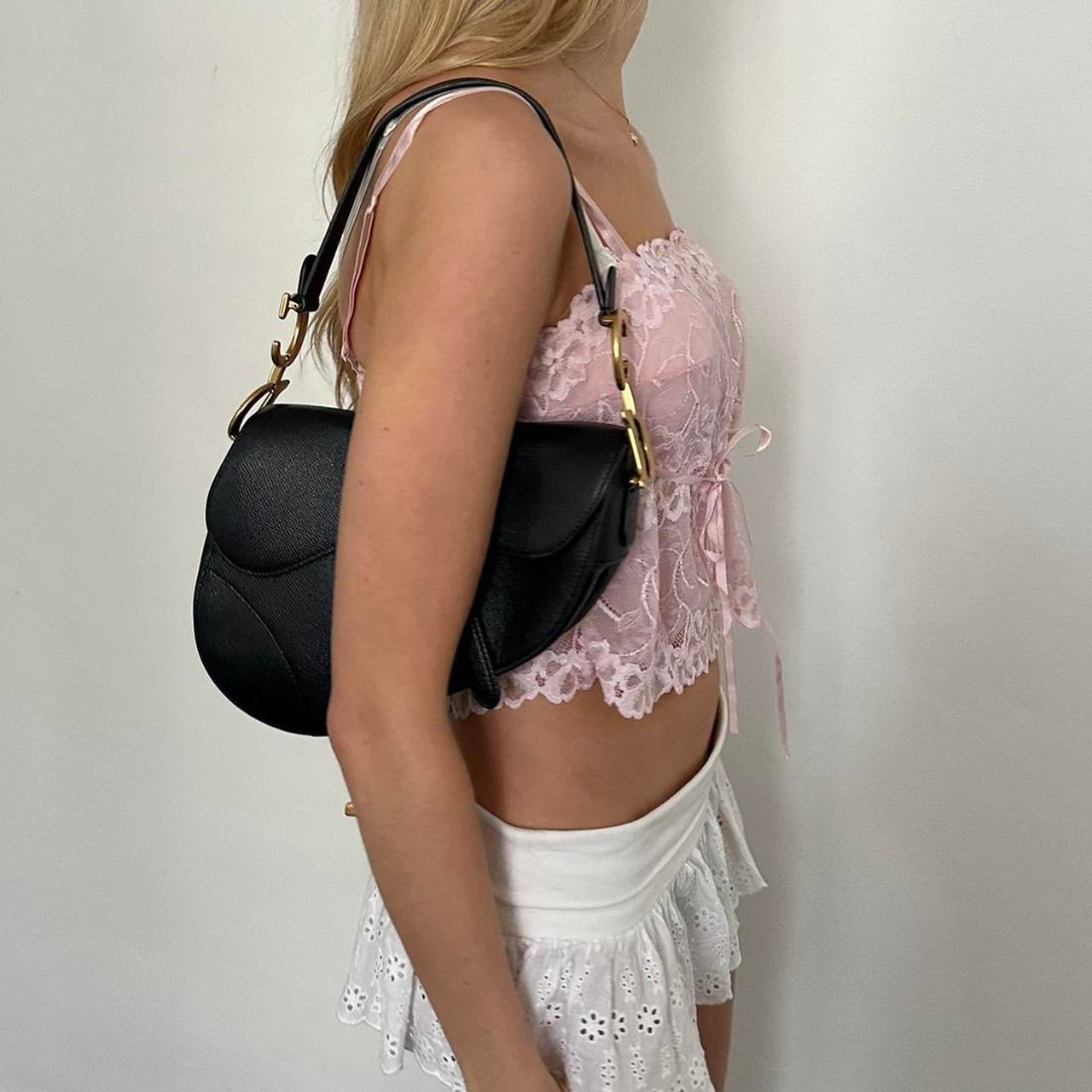 Vintage 90’s pink lace top