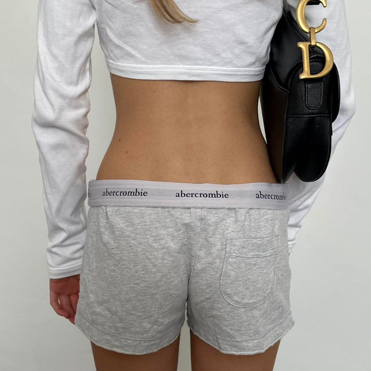 Vintage grey 2000’s Abercrombie mini shorts