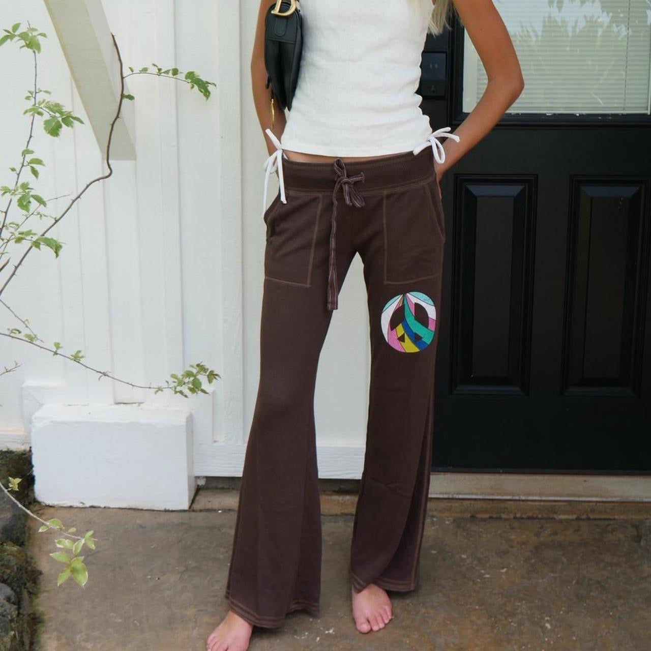 Vintage 2000’s Victorias Secret brown sweatpants