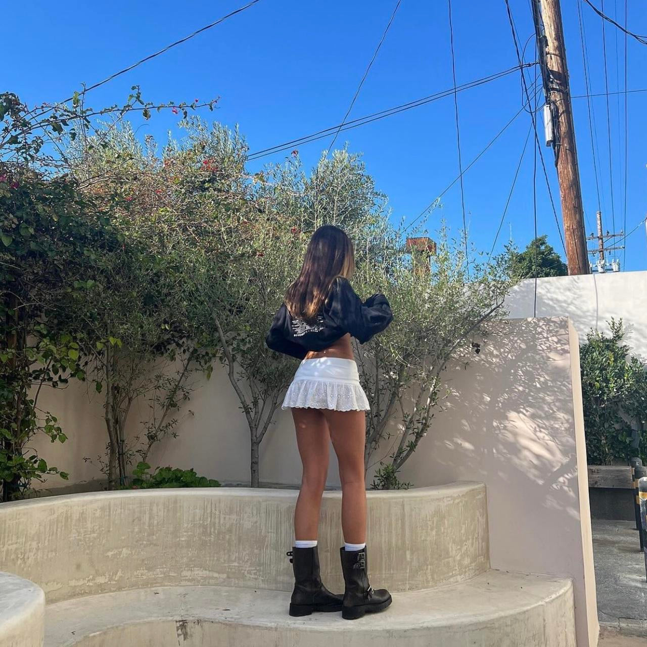 ππ½β―ππβ―πΆ π―π½ππΎπ»π πͺππΎβπΎππΆπ πͺ½ white broderie micro mini skirt