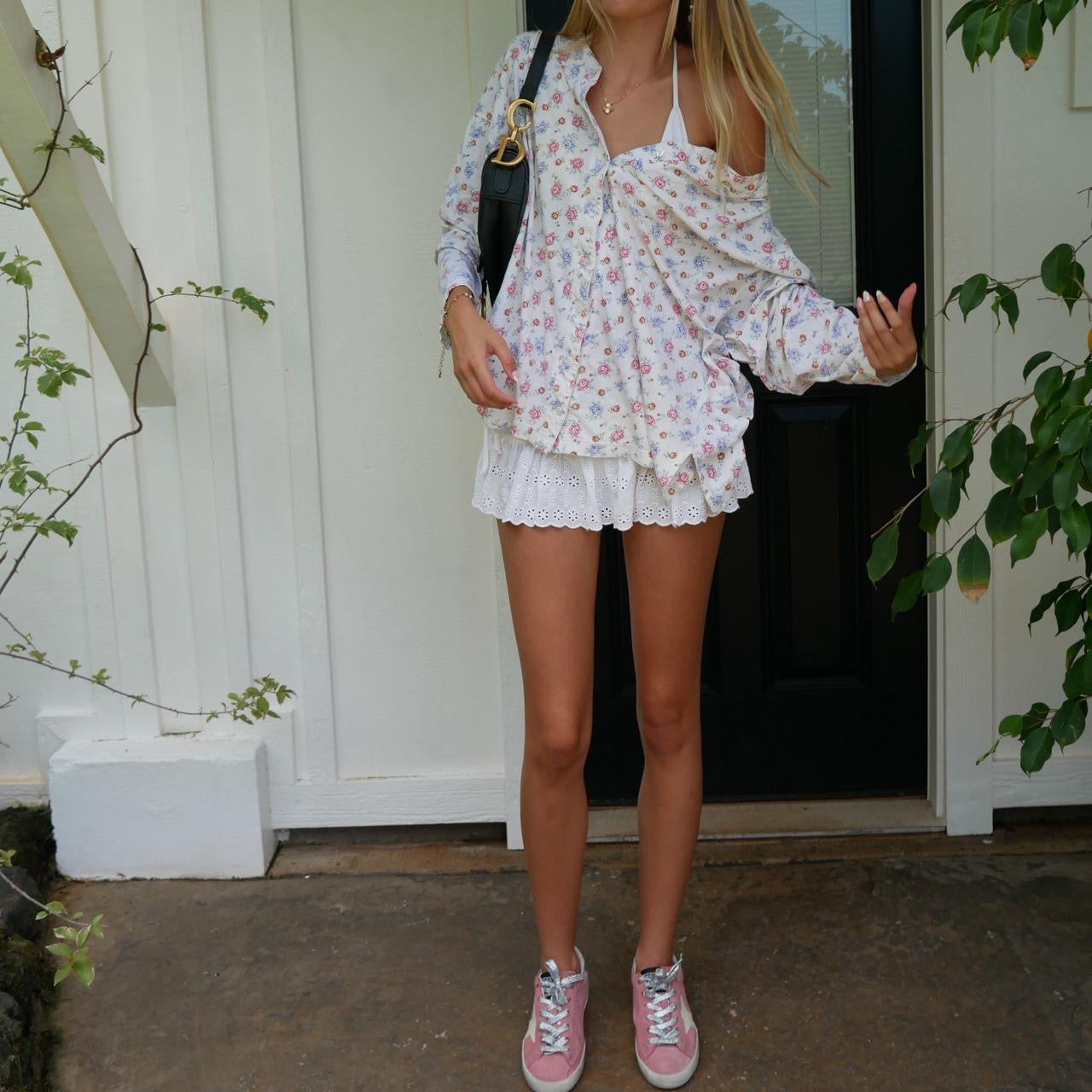Vintage 90’s Victoria’s Secret floral cardigan