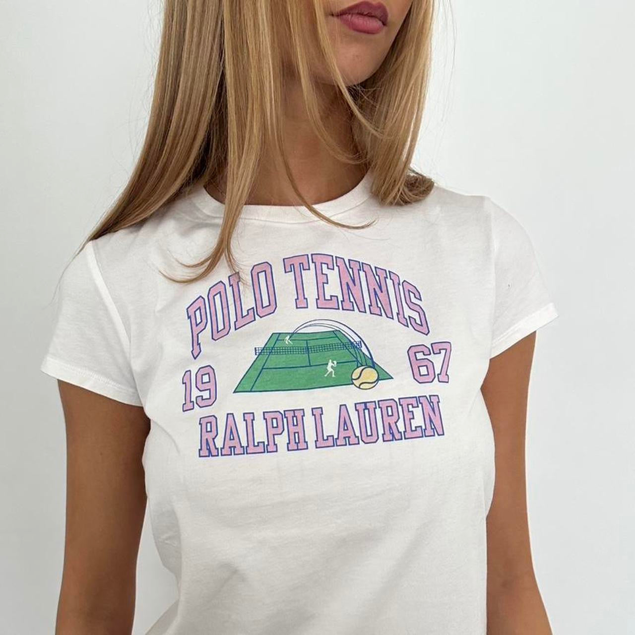 Vintage Ralph Lauren Tennis baby tee