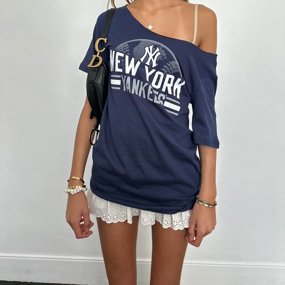 Vintage New York Yankees off shoulder top