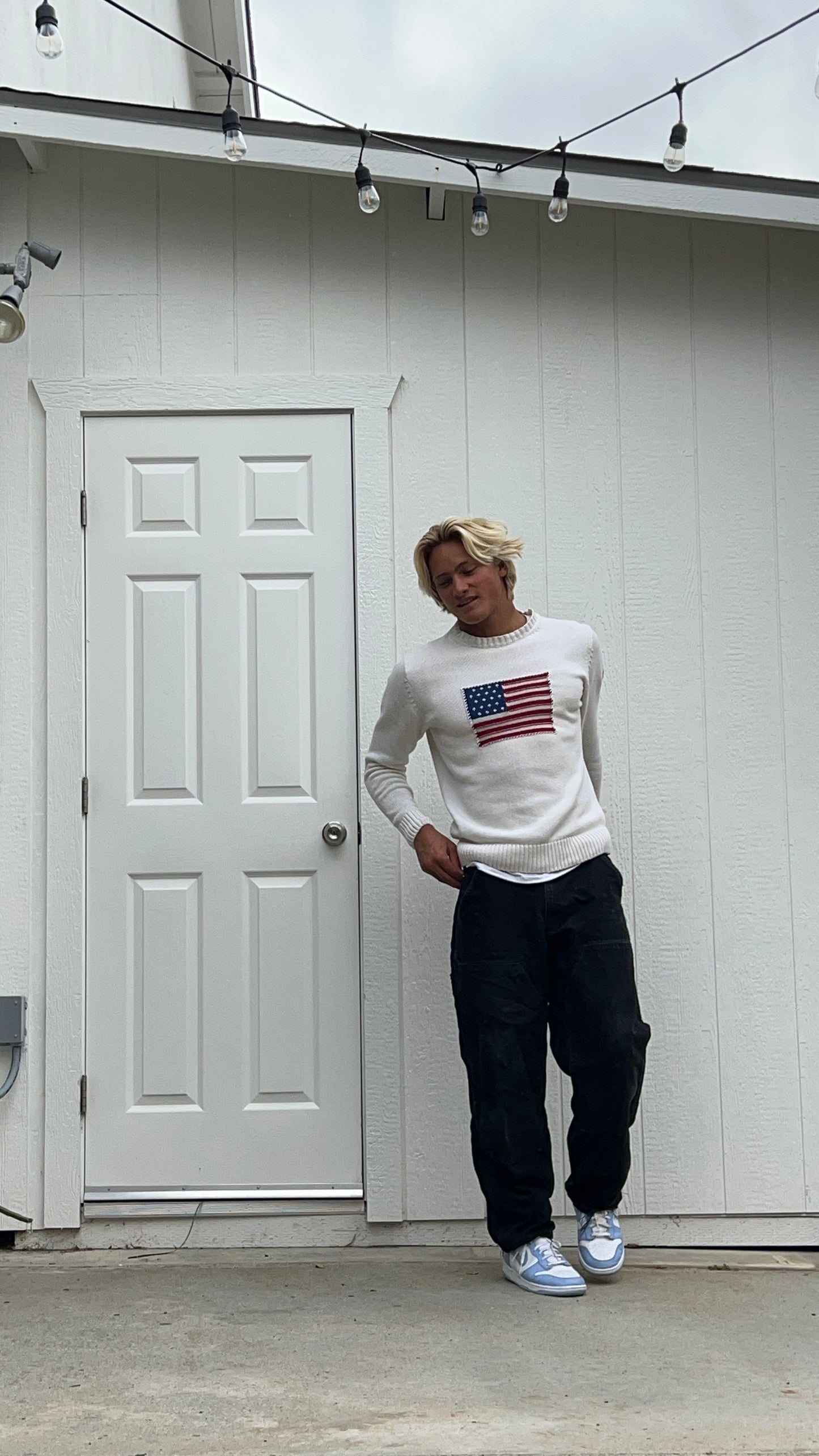 Vintage Gant American Flag sweater