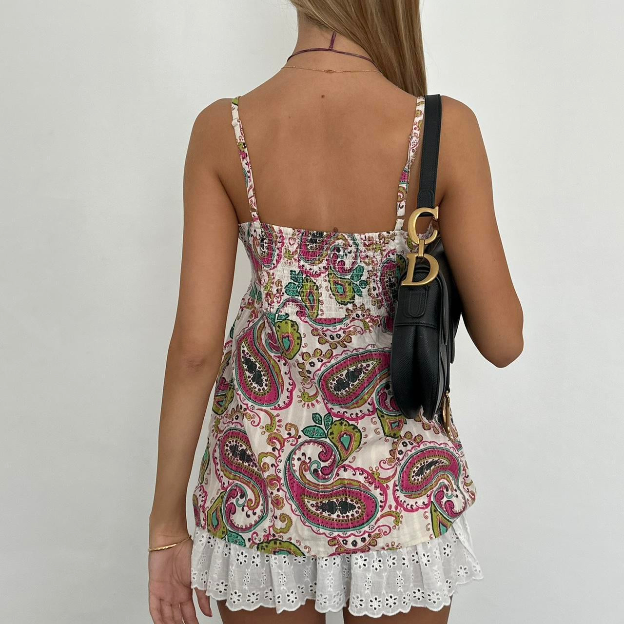 Vintage 90’s floral paisley cami top