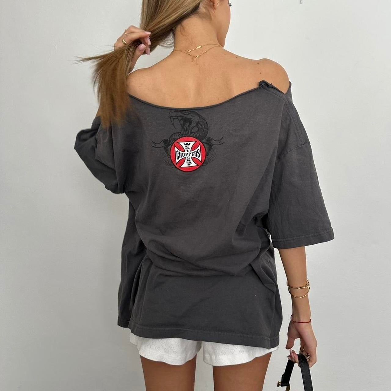 Vintage West Coast off shoulder top